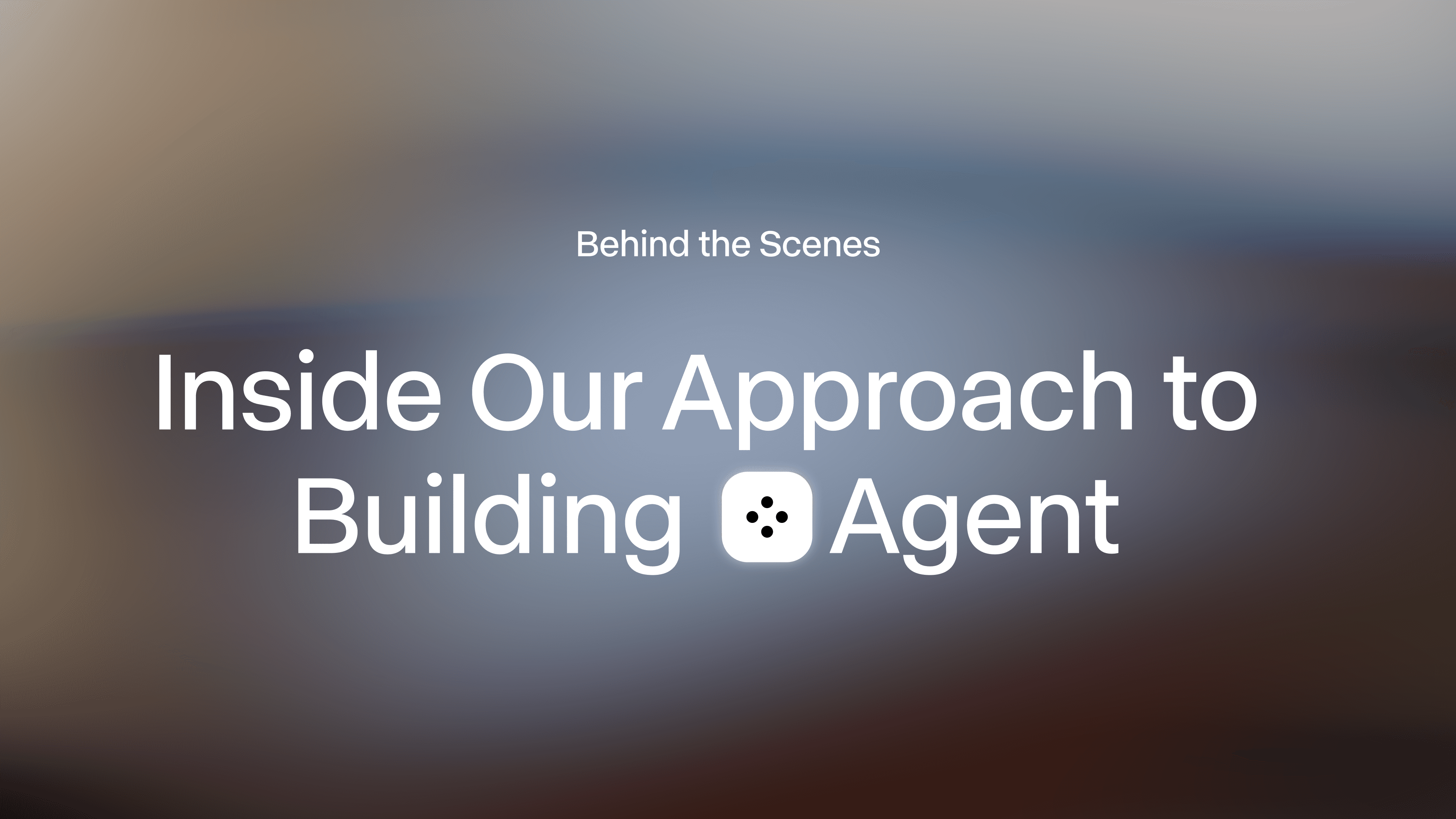 Inside Our Approach to Building Runway Agent